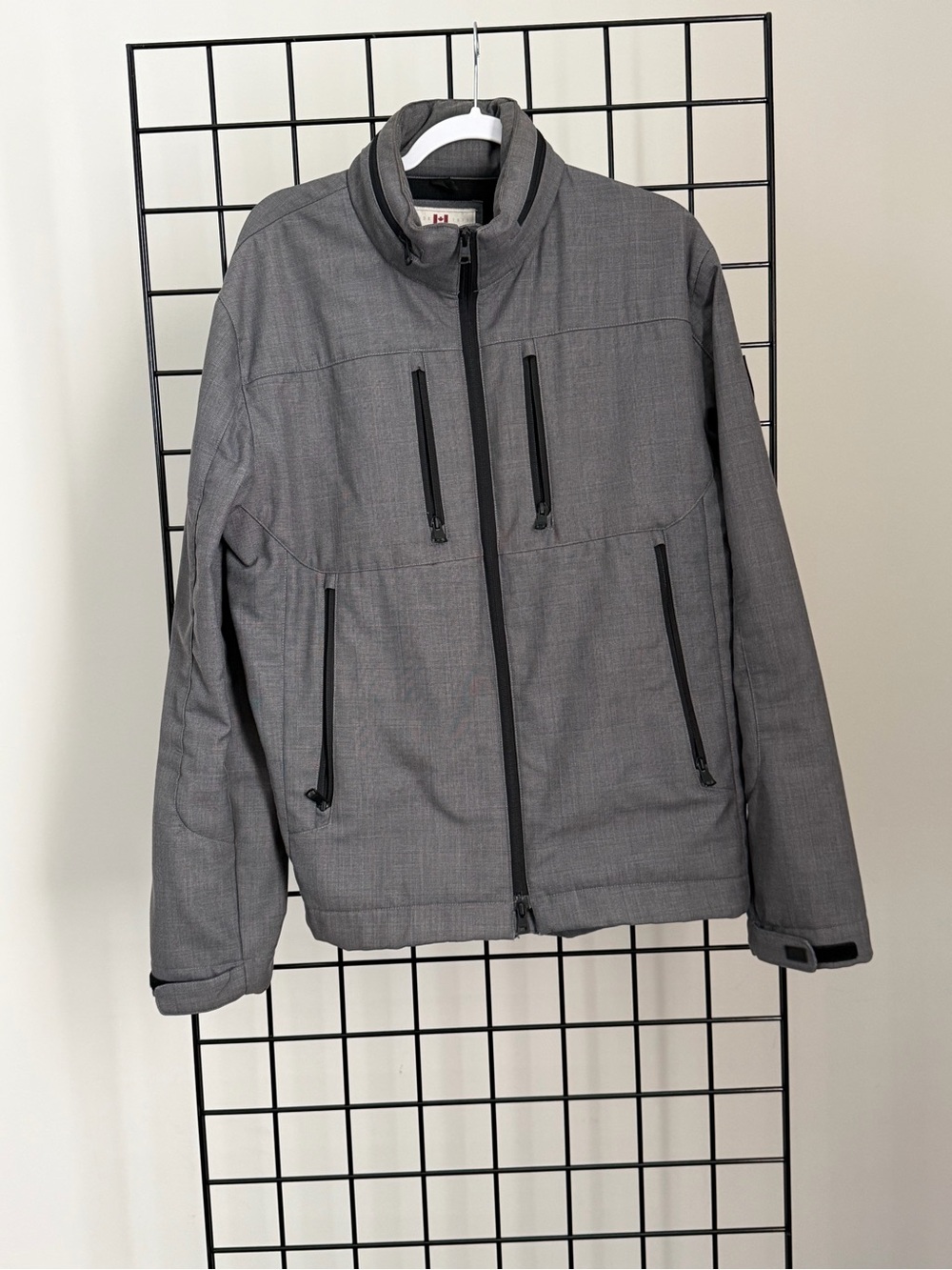 Roots Men's Gray Performance Zip Jacket